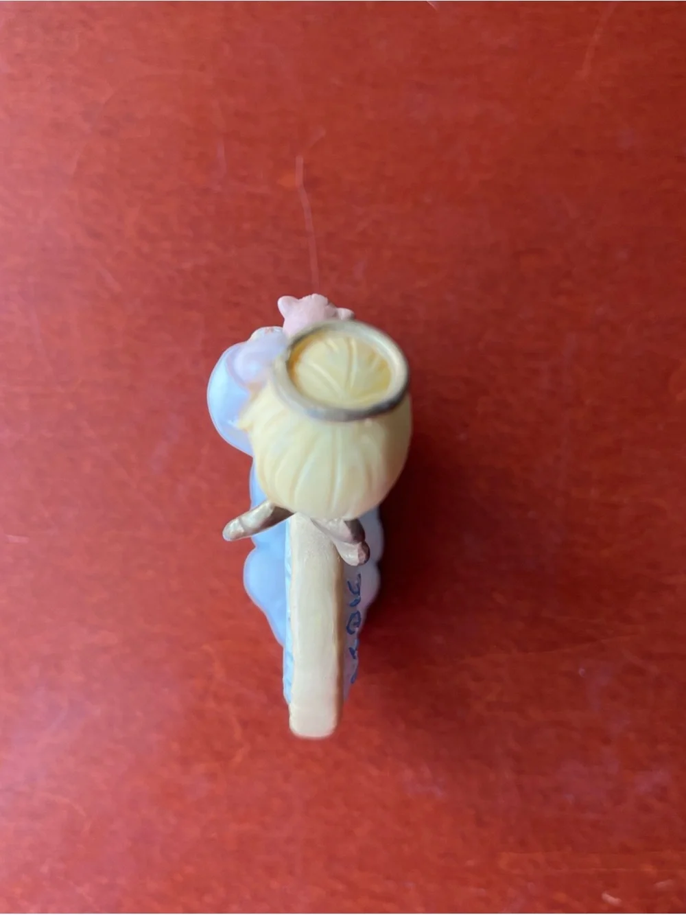 2002 Enesco Precious Moments Alphabet Figurine Letter Q “Angelic